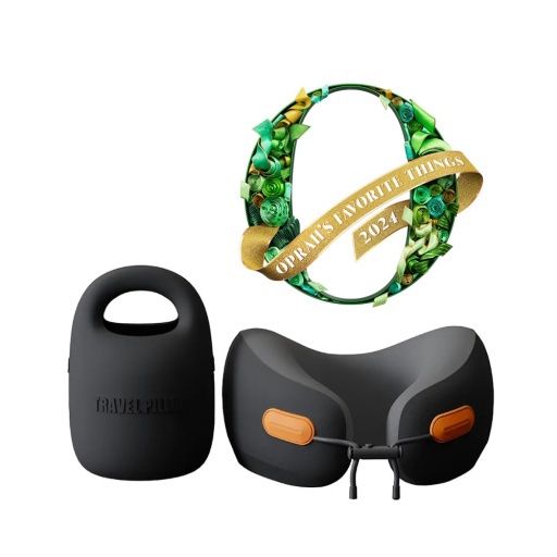 Travel Pillow, Colour: TRAVEL BLACK