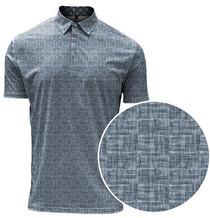 Polo en Jersey Flex 4 directions - Chambray
