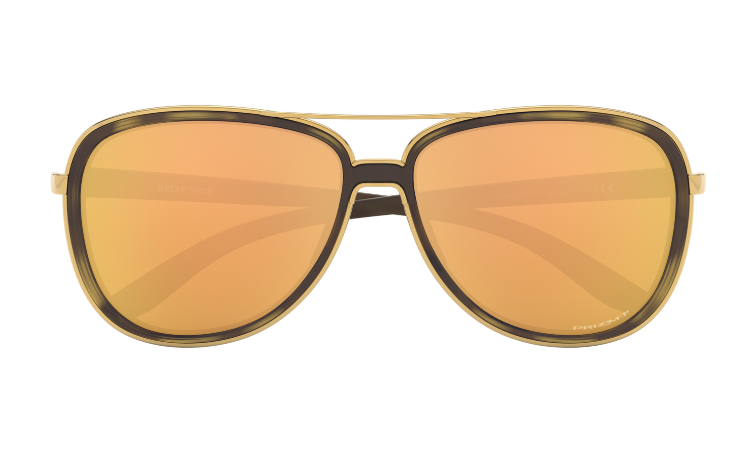 Split time prizm rose gold polarized,  Monture brown tortoise -OO4129-1458