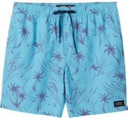 Maillot style Volley imprimé Mimosa - Blue fade