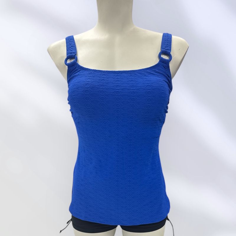 Tankini style camisole avec anneaux - Royal
