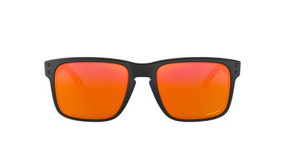 Holbrook prizm ruby,  Monture matte black - OO9102-E255