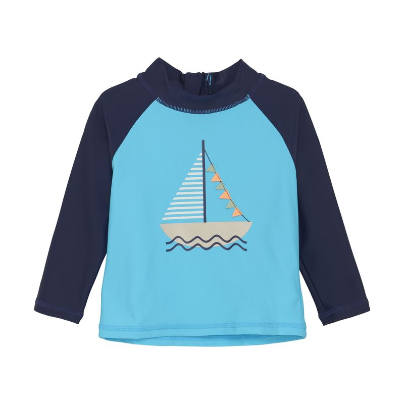 Baby T-Shirt à manches longues FPS 50 - Bateau