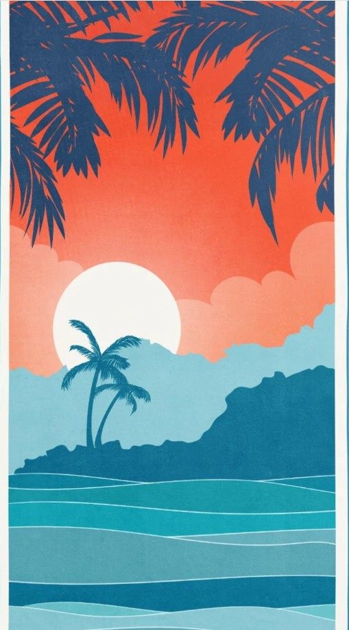 Serviette de plage Azur