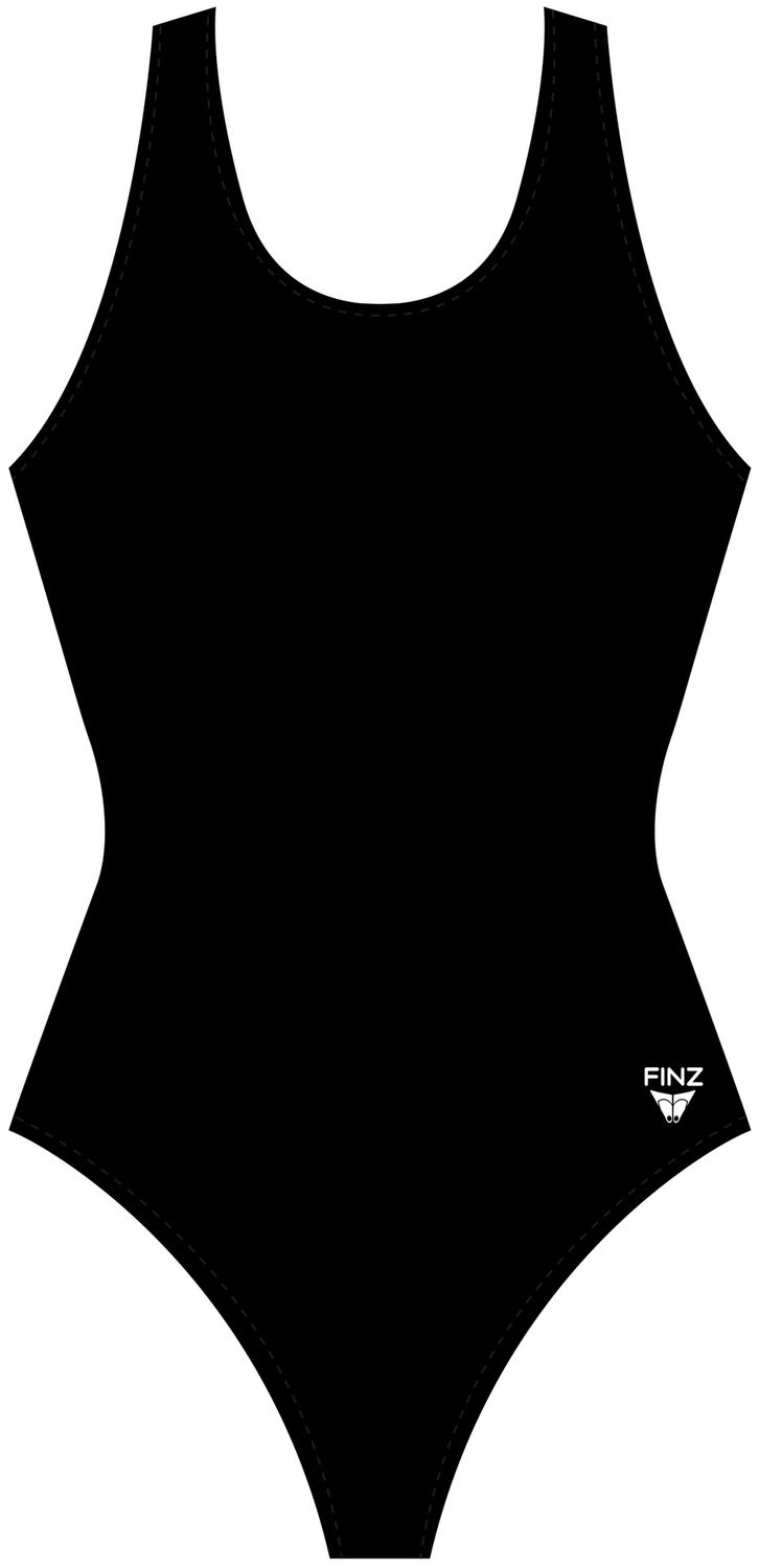 Maillot une pièce Max Back - Uni