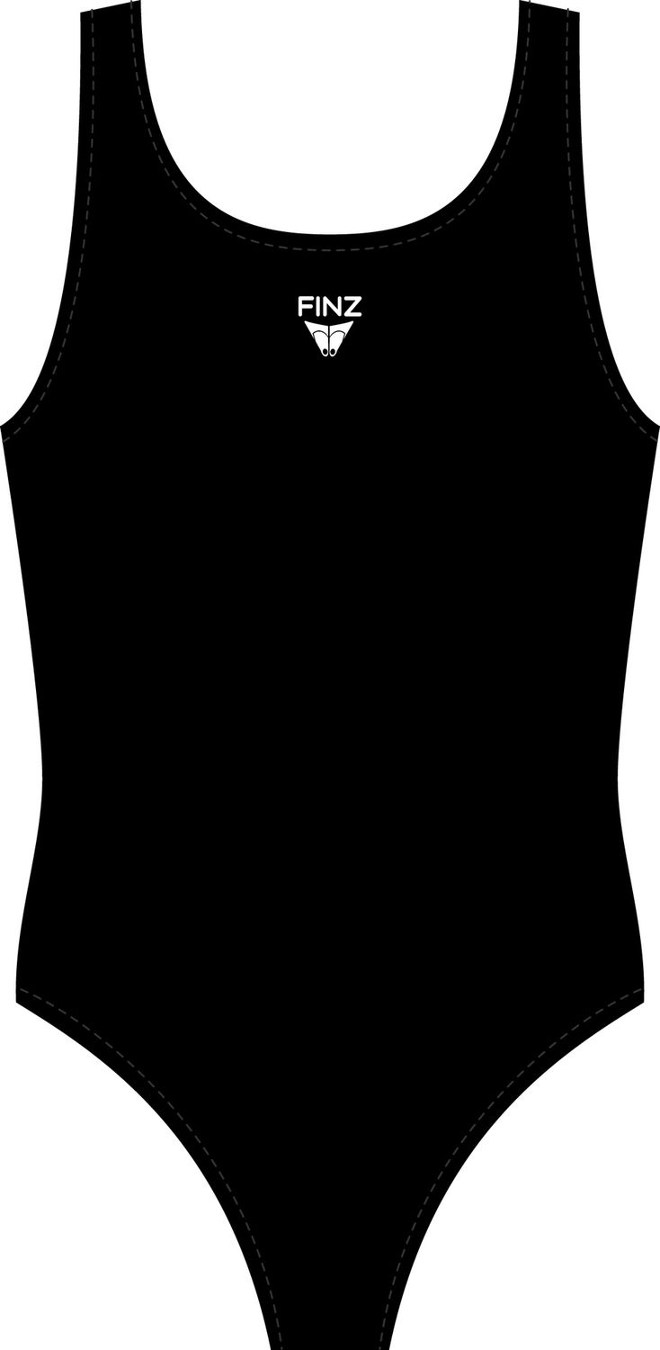 Maillot une pièce junior - Dos Vapor