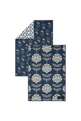 Linges à vaisselle Nature Indigo (lot de 2)