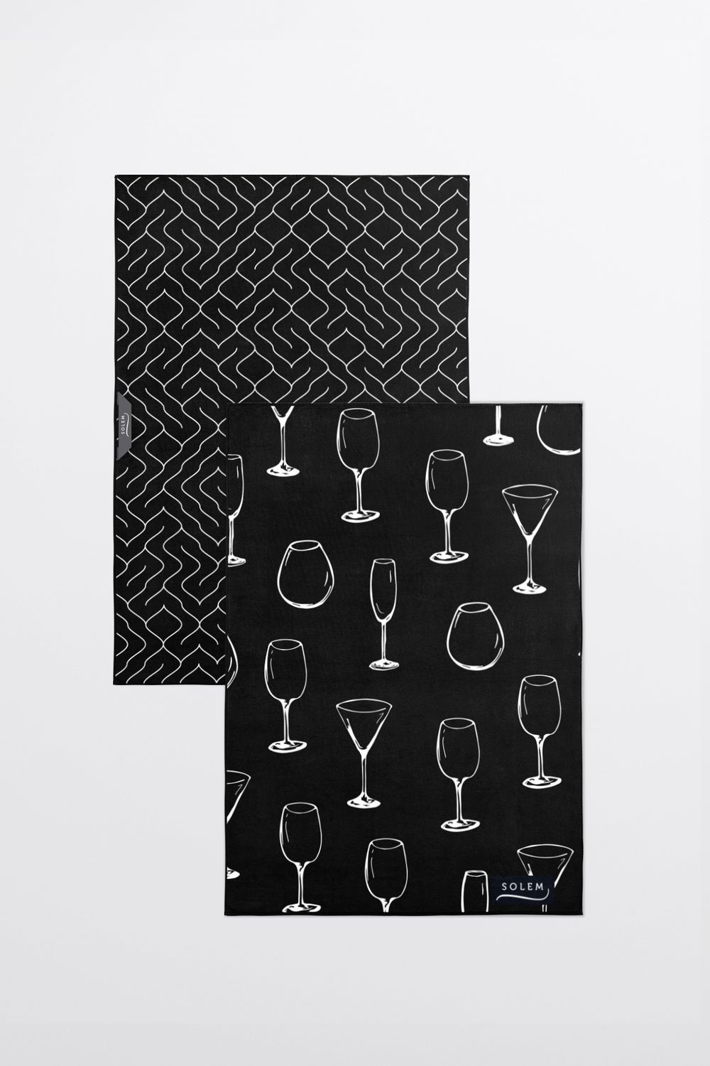 Linges à vaisselle La Cuvée Solem (lot de 2)