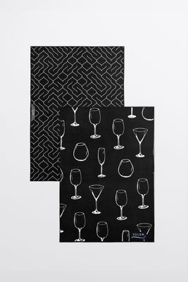 Linges à vaisselle La Cuvée Solem (lot de 2)