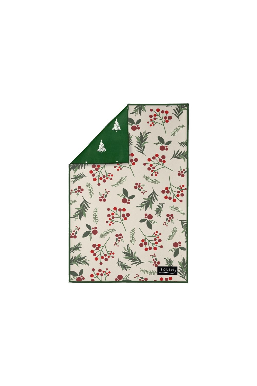 Linge à vaisselle Sous les sapins (lot de 1)