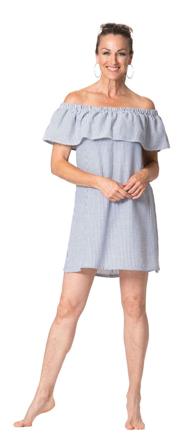 Robe à épaules dégagées - Bella Sirona