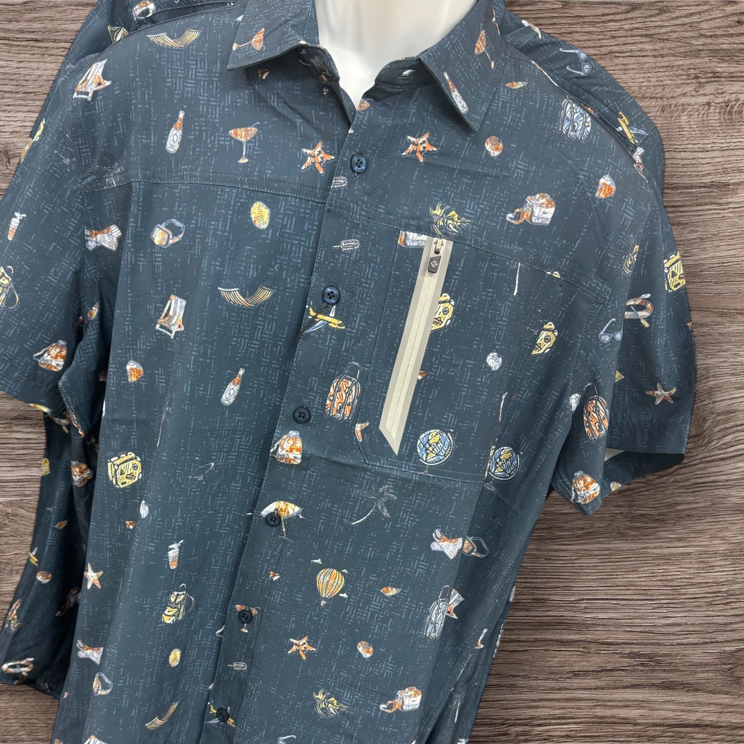 Chemise de voyage - Marine