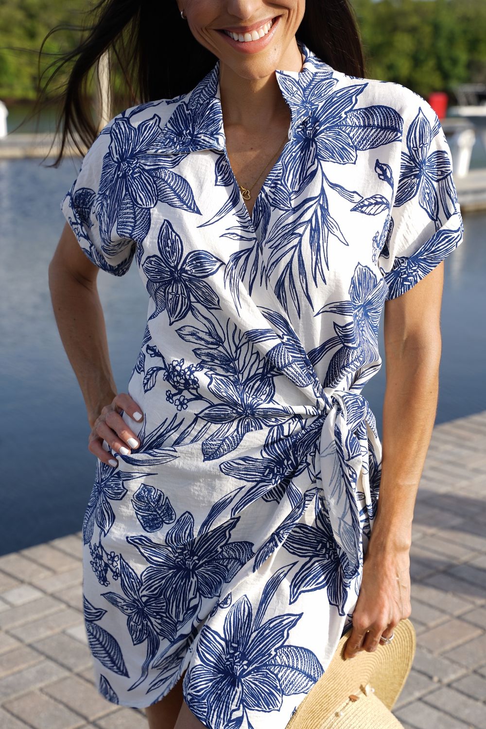 Robe cache-cœur Taille Plus - Dolce Vita