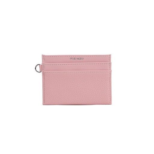 Alex Card Holder, Couleur: LIGHT PINK PEBBLED