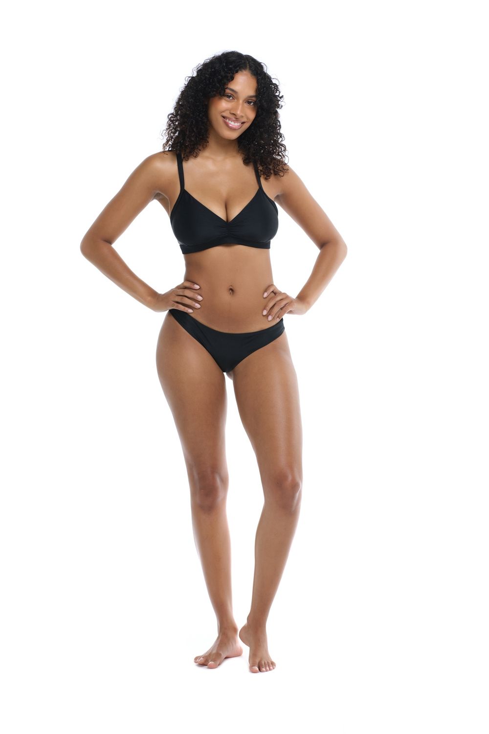 Smoothies Black - Haut de maillot Drew (D+)