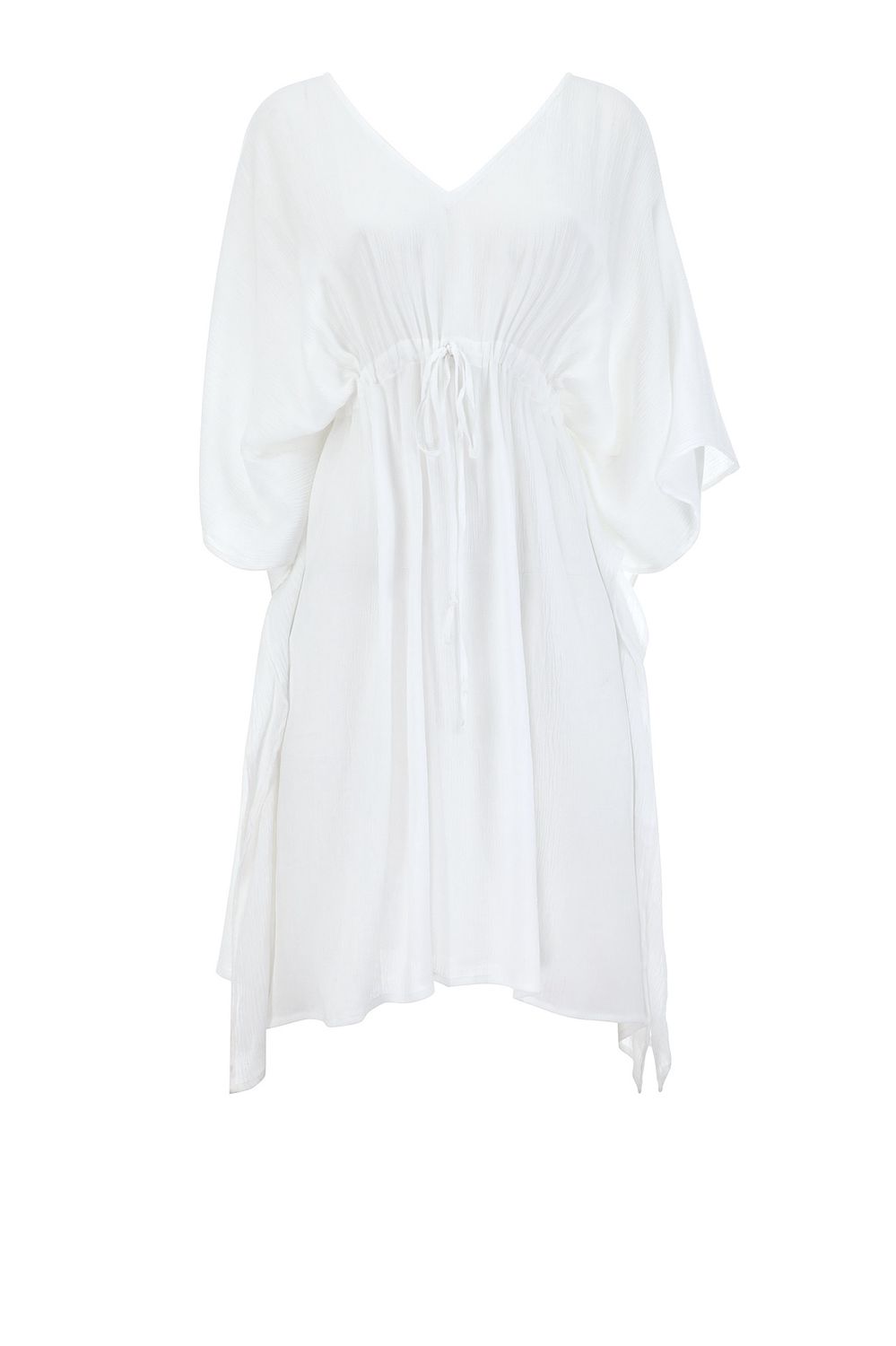 Poncho blanc 100% Cotton