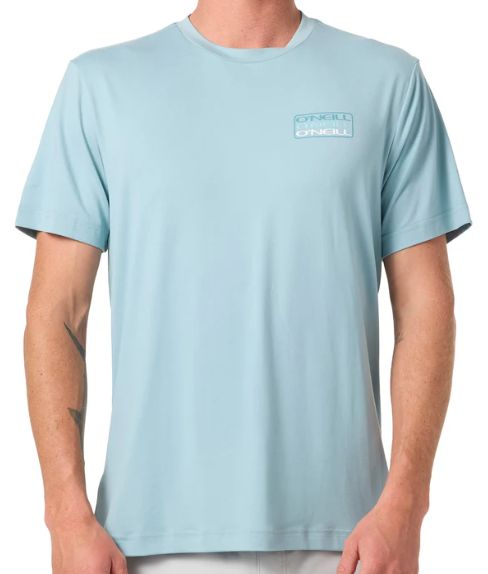 T-Shirt FPS50 Triple stack - Sterling Blue