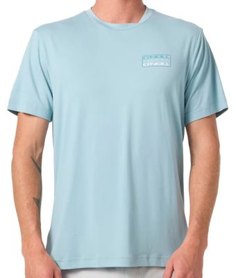 T-Shirt FPS50 Triple stack - Sterling Blue