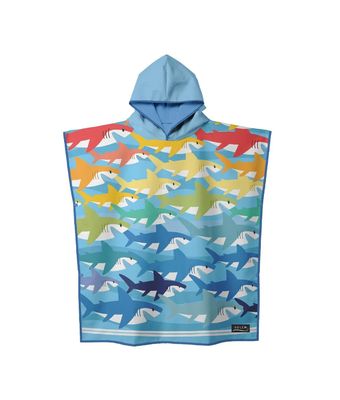 Poncho enfant - Requin'Roll