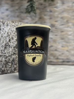 Bigfoot Emblem Shot Glass
