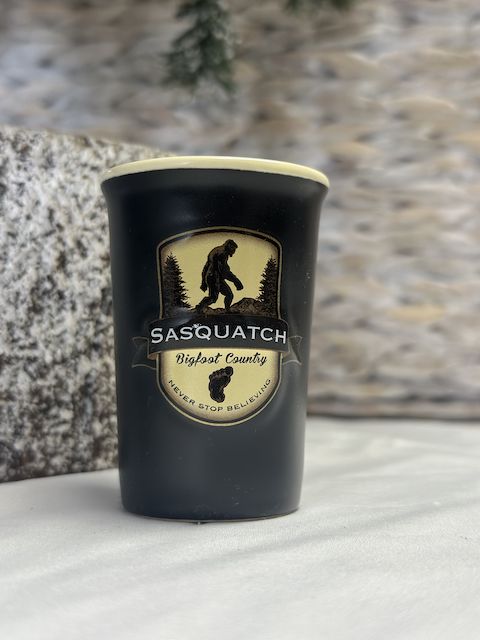 Bigfoot Emblem Shot Glass