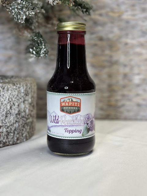 Wild Huckleberry Topping - 12 oz.