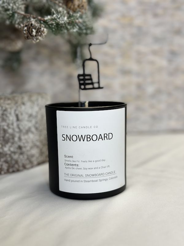 The Original Snowboard Candle - Fir
