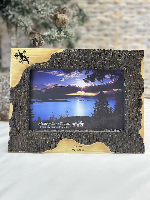 Poly Dark Bark Frame - 4x6