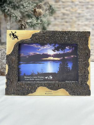 Poly Dark Bark Frame - 4x6