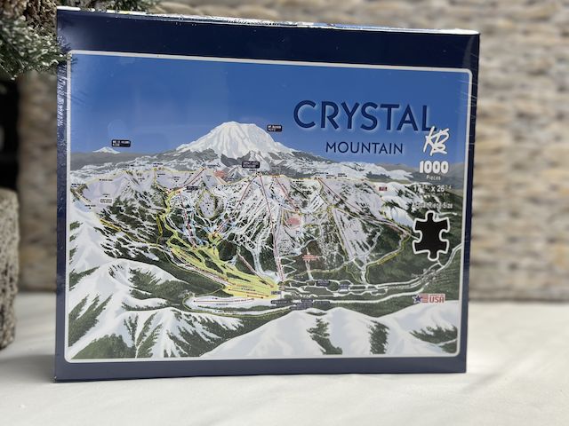 CM Ski Map 1000-Piece Jigsaw Puzzle