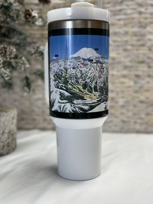 Crystal Mountain Ski Map 40oz Mug