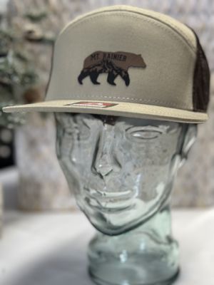 MR BB Leather Patch 7 Panel Trucker
