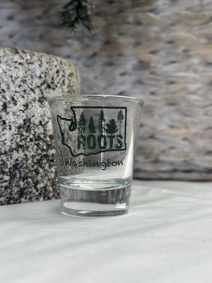 WA Roots Shot Glass