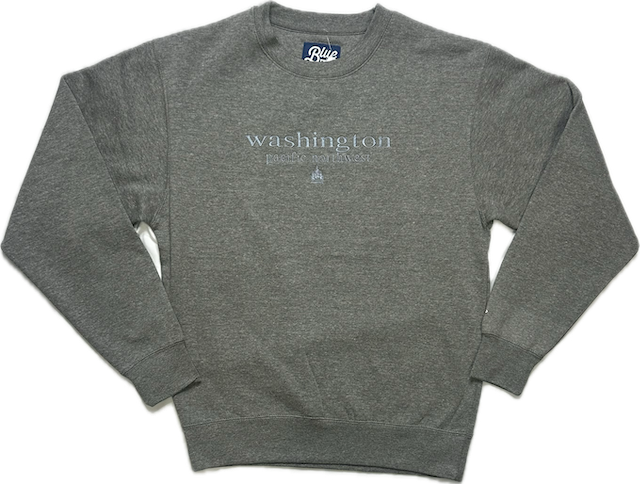 WA Pines Campbell Crew, Color: Graphite, Size: S