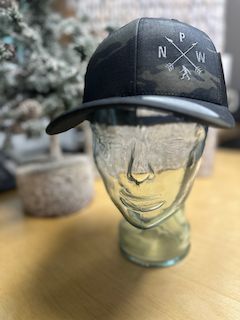 Sasquatch Arrows Trucker, Color: Black Camo