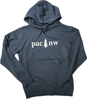 Pac NW Tree, Color: Storm Blue, Size: S