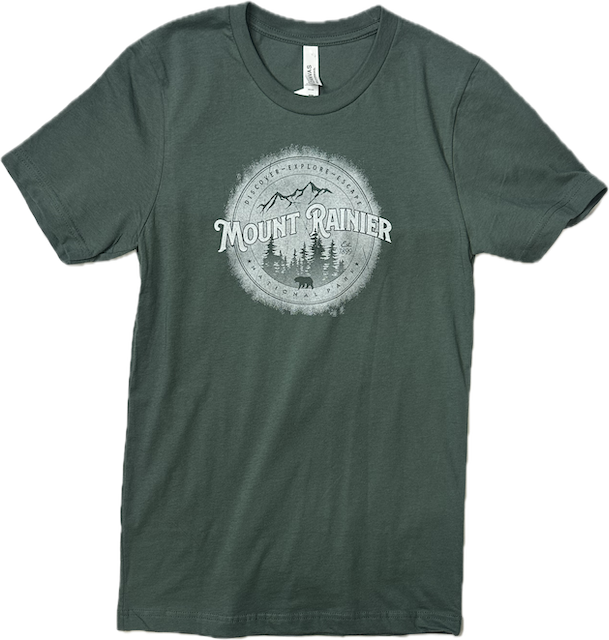 Scratch to Circle Tee, Color: Pine, Size: S