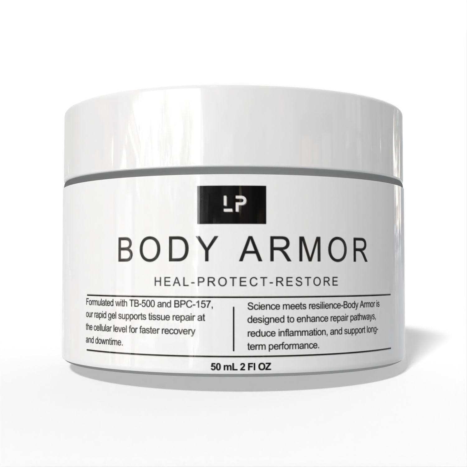BODY ARMOR 50ML GEL | 500MCG BPC-157 + 500MCG TB-500