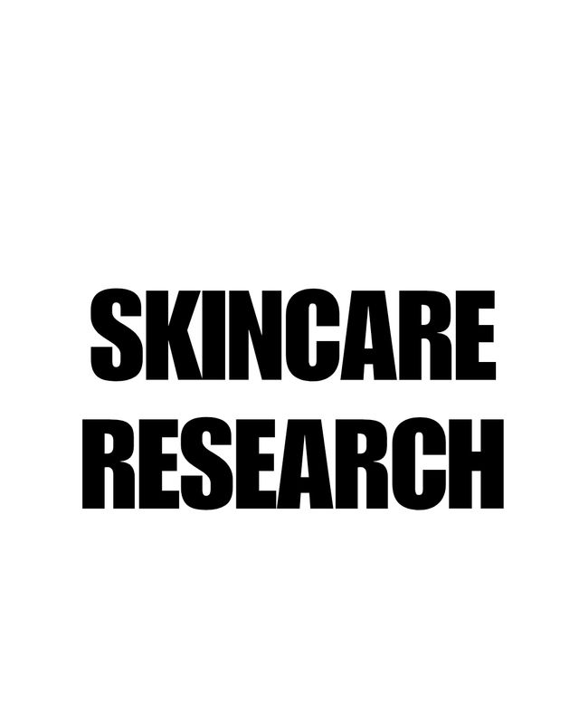 SKINCARE RESEARCH 