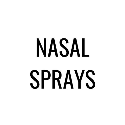 NASAL RESEARCH SPRAYS