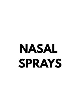 NASAL RESEARCH SPRAYS