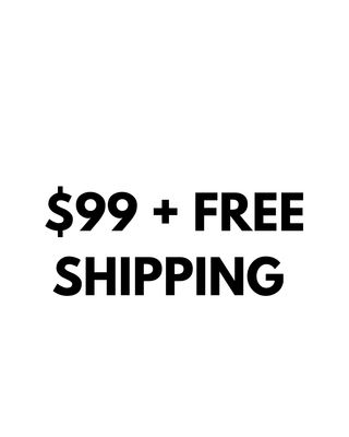 UNDER $99 + FREE SHIPPING