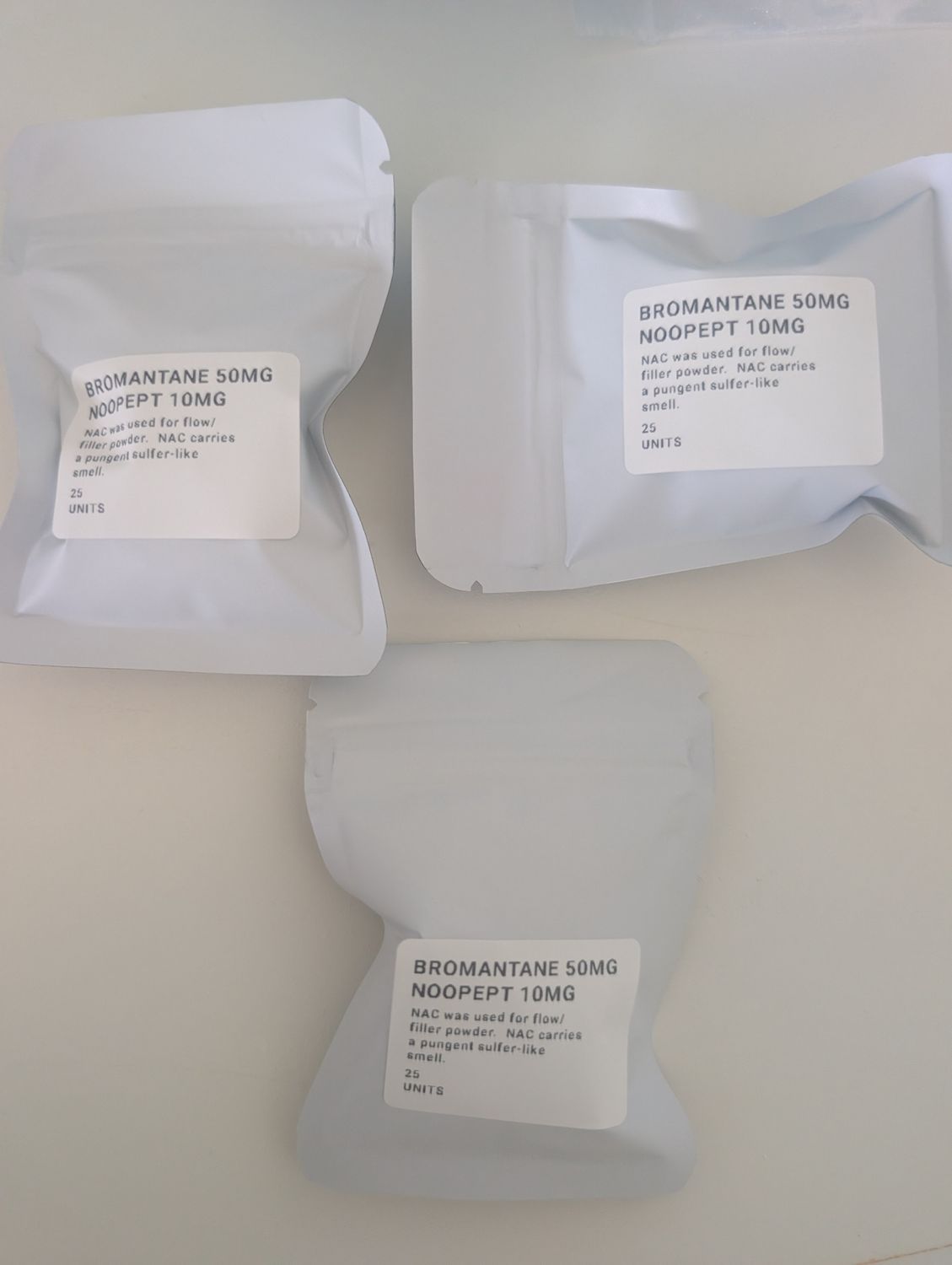 BROMANTANE 50MG NOOPEPT 10MG  - 25 UNITS