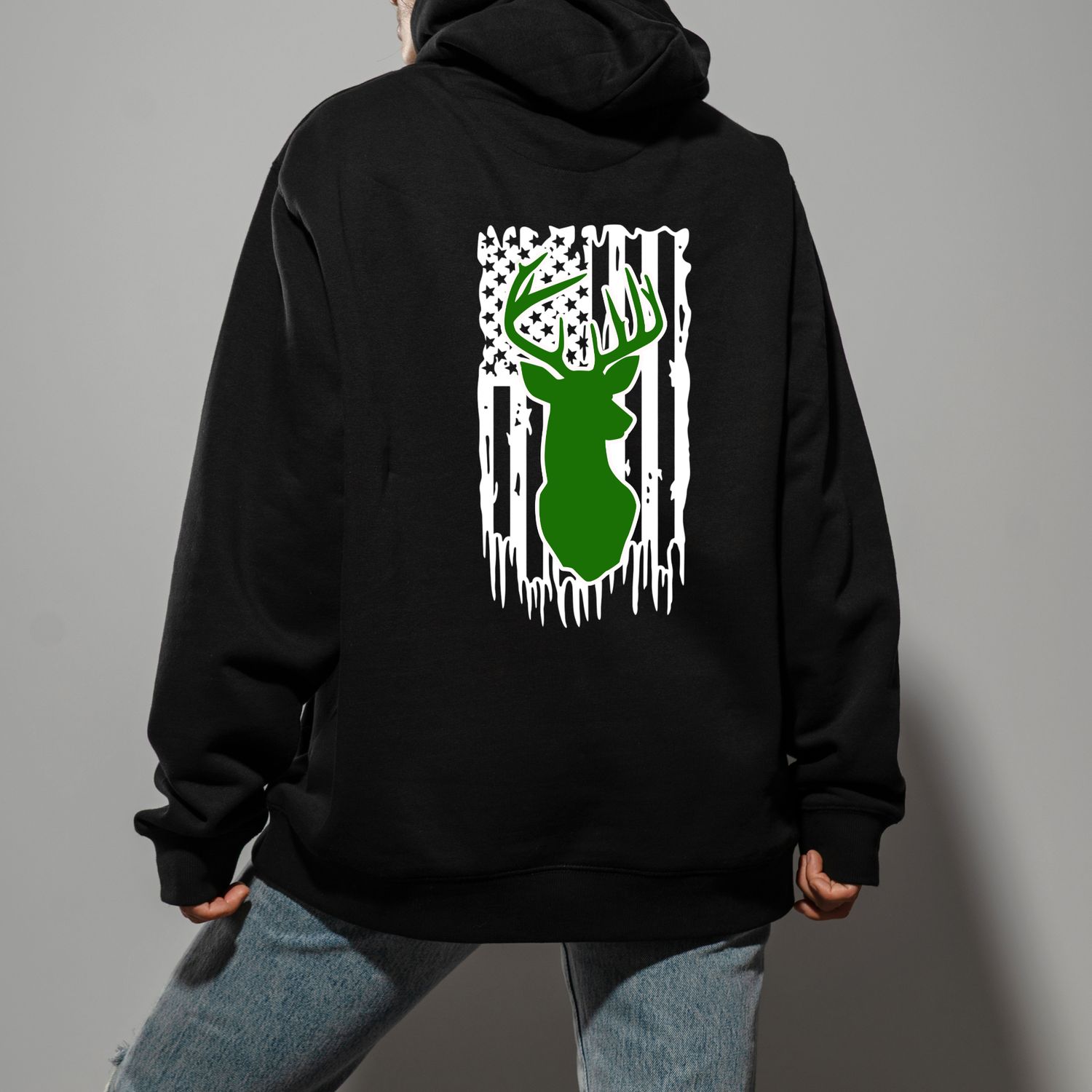 Deer Flag Hoodie