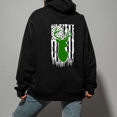 Deer Flag Hoodie