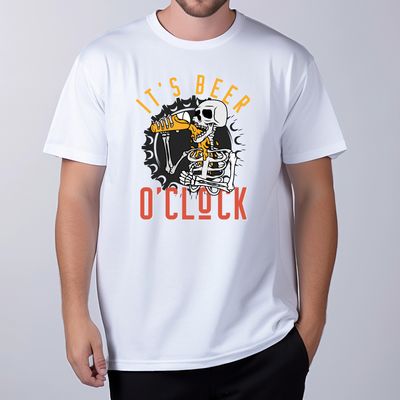 Beer O’Clock T-Shirt – Funny Beer Graphic Tee