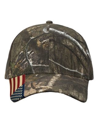 Camo Flag Cap