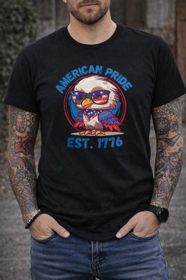 American Pride T-Shirt – USA Patriotic Graphic Tee