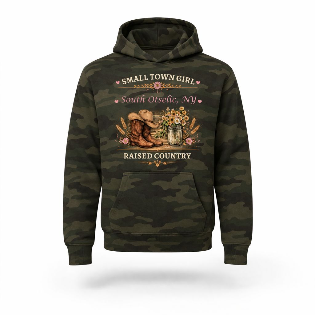 Custom Small Town Girl Hoodie