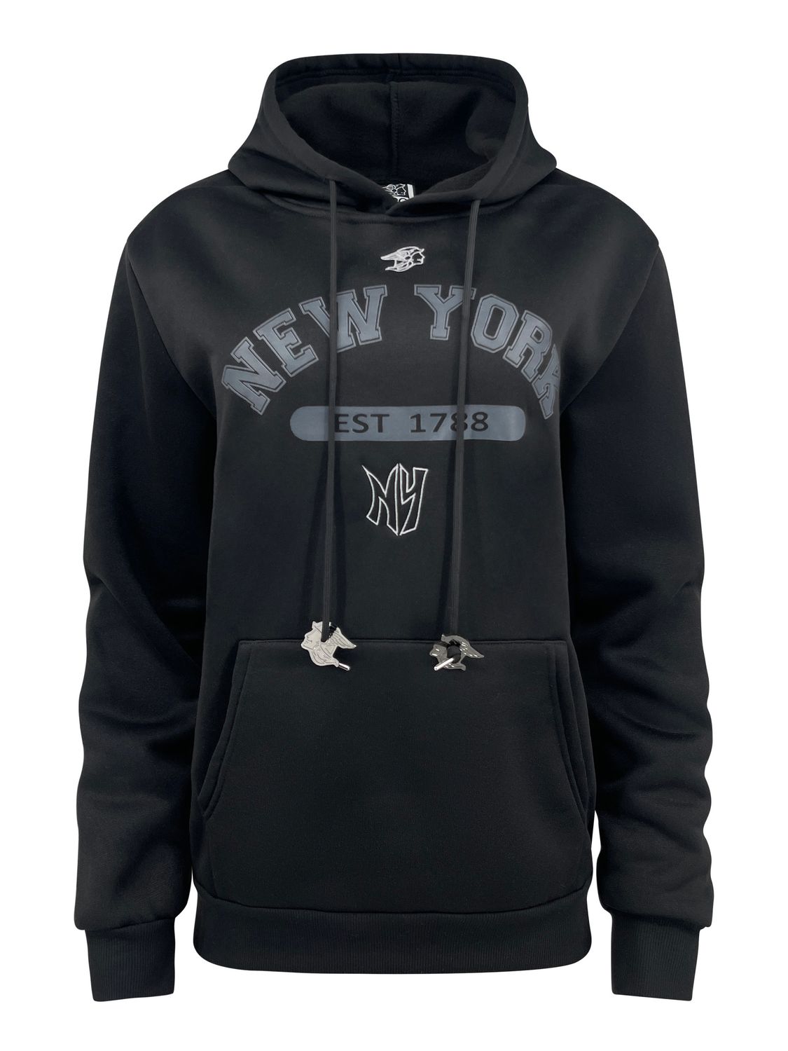 NERO®NEW YORK NY logo symbol Multi-Color Sweaters Hoodie/Sweatshirt/Sweater-NEROSOLES